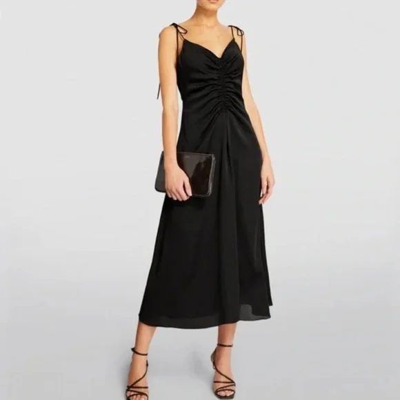 jason wu ruched dress Jason Wu Collection Women's Ruched Jersey Midi Dress - Iris